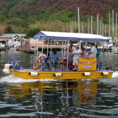 A Chaguamaras, marina de Trinidad