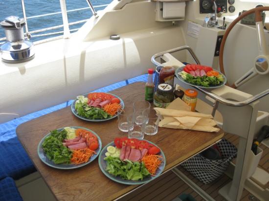 Petite salade le midi