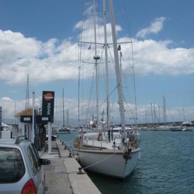 De Trinidad à Port Napoléon à bord de Caramel: 3è escale à Benalmadena (près de Malaga en Espagne)