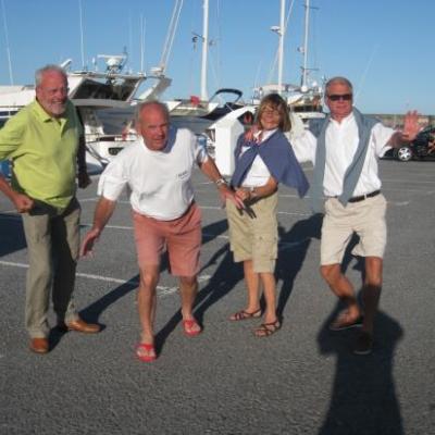 A quai à la marina.... Quelle ambiance!!!