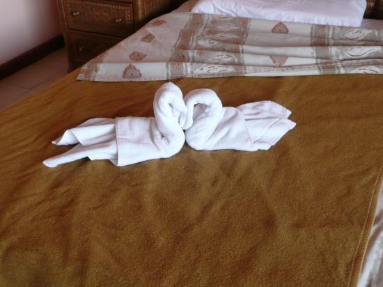 Chaque jour, mon lit était décoré de manière différente