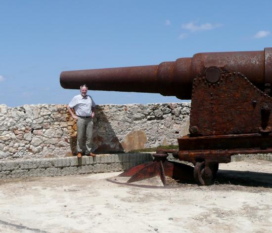 Gros canon du fort de La Havane