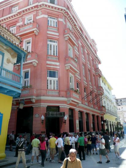 Hôtel où descendait Hemingway àLa Havane