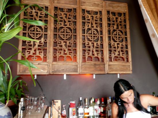 Petit bar de la maison du bien être